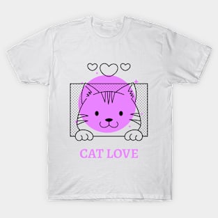 Cat Love T-Shirt